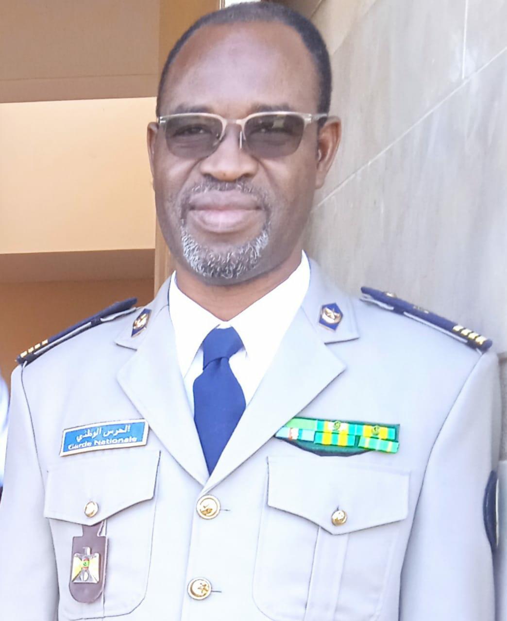 Le Lieutenant-colonel Diakité, le plus Gradé Officier négro-mauritanien au sein de la Garde Nationale