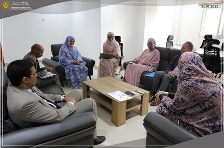 Communiqué MEFP sur la rencontre entre la Ministre de l’Emploi et le Représentant de l’UNICEF en Mauritanie
