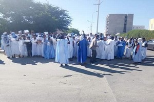 Mauritanie- Manifestation pour la réouverture du centre des Oulémas