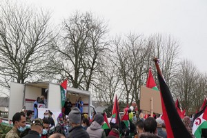 Bressuire (Centre-Ouest de la France) : 1500 manifestants pour un Sahara occidental libre et indépendant