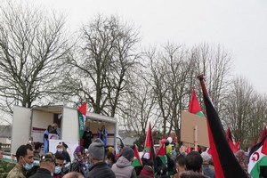 Bressuire (Centre-Ouest de la France) : 1500 manifestants pour un Sahara occidental libre et indépendant 