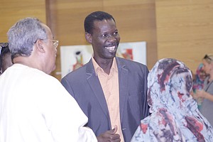 Mansour Kébé et Khadijétou Mint Ismail exposent leurs œuvres à la galerie de la BNM [Photoreportage]