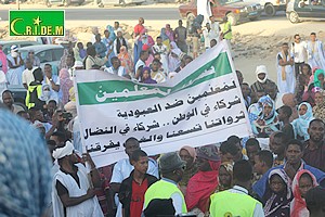 Rassemblement à Nouakchott avec Al-mitaagh pour réclamer les droits des Harratines [Vidéo & PhotoReportage]