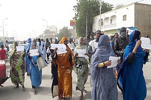 Mauritanie: manifestation pour la libération des militants de l'IRA