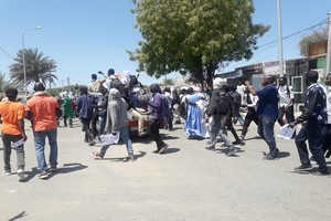 Marches de solidarité avec les peuls du Mali à Nouakchott [PhotoReportage]