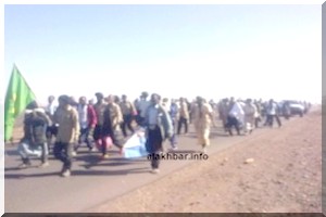 Zoueirat-Nouakchott: 700 KM de marche contre 