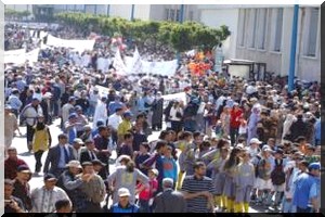 Maroc: imposantes manifestations pour le 1er mai sur fond de tension sociale 
