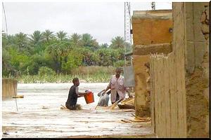 Gorgol: des élus appellent au secours des sinistrés des inondations de Mbout