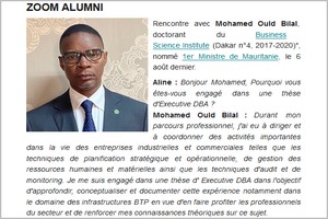Pourquoi le Premier ministre Ould Bilal s’est inscrit en doctorat ? Par Pr ELY Mustapha