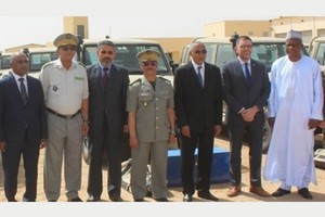 Les USA offrent des équipements militaires au contingent mauritanien du G5 Sahel