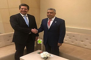 Le ministre de l'économie reçoit le président de l'établissement islamique pour le développement du secteur privé
