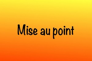 Mise au point : A mon jeune frère Me Mohamed Ould Meïne
