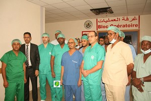 Une mission médicale effectue 191 opérations gratuites à Atar et Aioun 