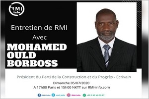 Vidéo. Entretien de RMI avec Mohamed Ould Borboss President du PCP-Écrivain