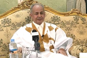 Le candidat Ghazouani chez Moulaye Ould Mohamed Laghdaf