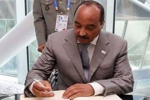 Un document atteste la réception de Aziz de l’argent en contrepartie de l’octroi de l’Ile Tidra à l'Emir du Qatar