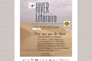 Hiver Littéraire, mots aux pas du désert