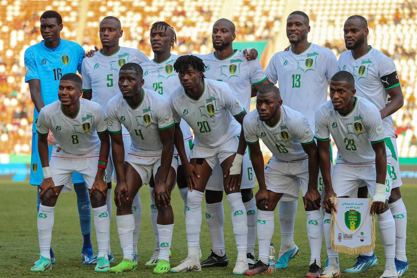 Éliminatoires CAN 2025 La liste de la Mauritanie contre le Botswana et le CapVert