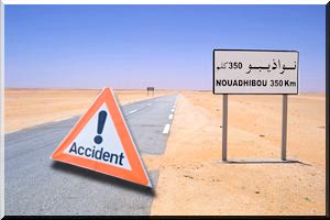 Accident sur la route Nouakchott-Nouadhibou: 11 morts