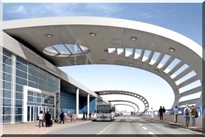 Le nouvel aéroport de Nouakchott en piste de décollage