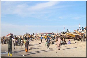 Une usine de conservation du poisson  prend feu à la plage des pêcheurs à Nouakchott 