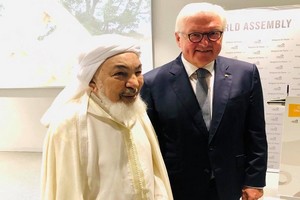 Le président allemand reçoit le cheikh Abdoullah Ould Beyeu