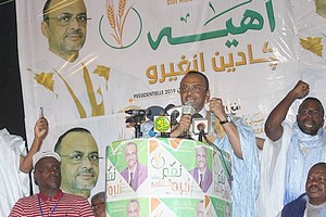 Le candidat Ould Boubacar tient des meetings dans les moughataas de Wad Naga et de Boutilimit