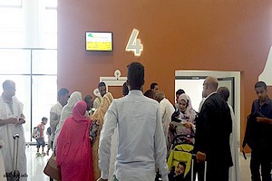 Des passagers bloqués à l’aéroport international Oum Tounsy de Nouakchott