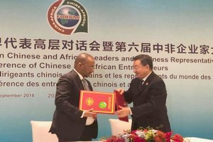 Signature d’un mémorandum d’entente entre le patronat mauritanien et le Conseil chinois pour le commerce international 