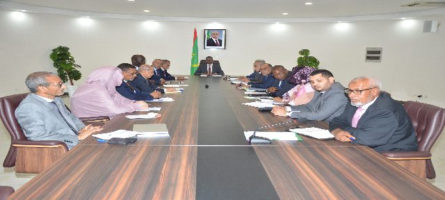 Le Premier ministre préside une réunion du comité ministériel chargé de l’assainissement à Nouakchott
