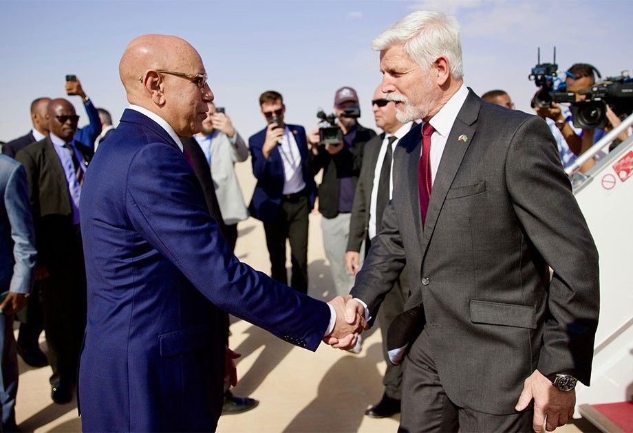 Le président de la République Tchèque entame une visite de travail en Mauritanie