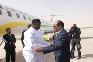 Le président de la République de Gambie entame une visite officielle en Mauritanie