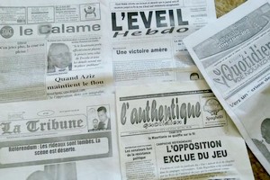 Presse privée à l’agonie dans une situation alarmante du pays.