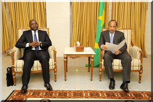 Le président de la République reçoit un envoyé spécial du président sénégalais 
