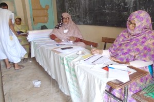 Elections/Mauritanie : Résultats de la liste nationale mixte après le dépouillement de 37,60% des votes