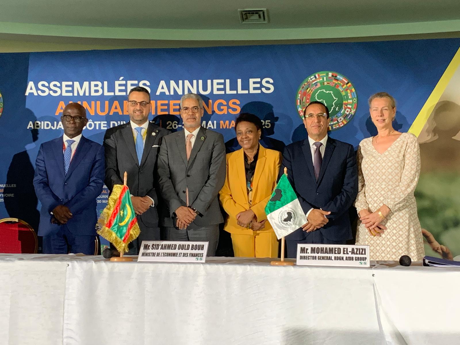 La Mauritanie et la BAD signent trois accords de financement d’une valeur d’environ 30 millions USD
