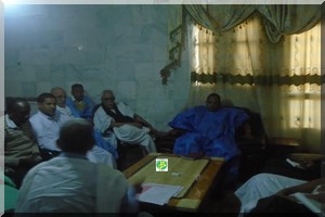 Réunion de la commission régionale de développement au niveau de la wilaya du Trarza