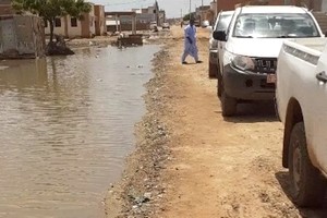 Mauritanie : à Rosso, les inondations interrompent la circulation