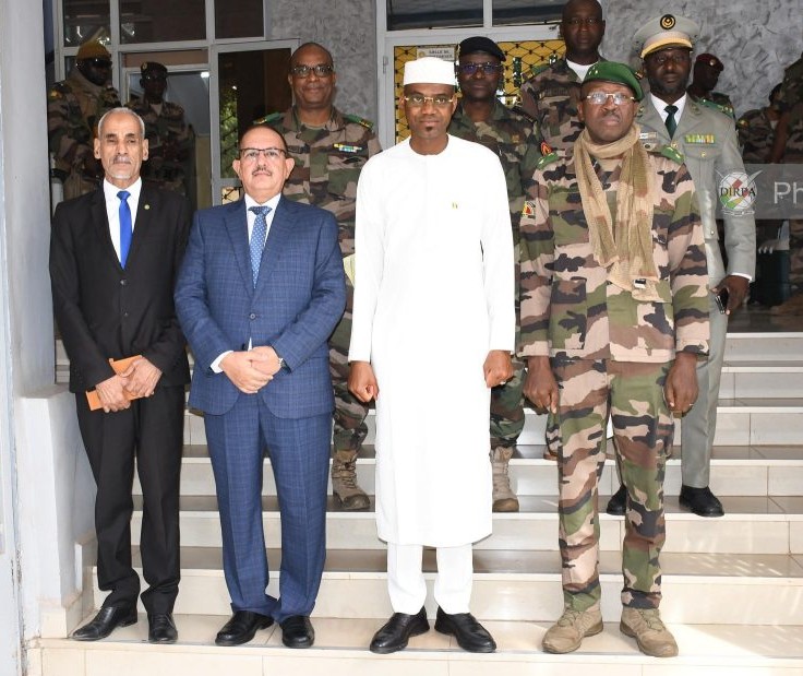 Mali-Mauritanie : une délégation mauritanienne reçue en audience par le Général de Corps d’Armée Sadio CAMARA