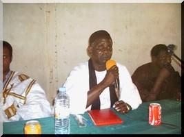 Ibrahima Sarr reçoit Biram Ould Dah. 