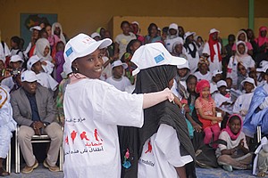Protection des enfants en mobilité : Après Nouadhibou, la caravane de Save the Children séjourne à Rosso