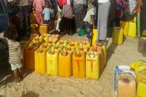 Sebkha crie à la soif