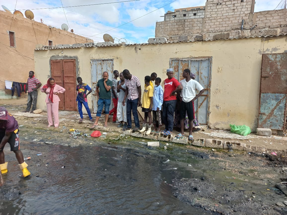 Nouakchott sous les eaux : Des efforts à Sebkha pour assainir les quartiers 