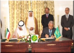 Signature de 5 conventions et 2 protocoles entre la Mauritanie et le Koweit. 