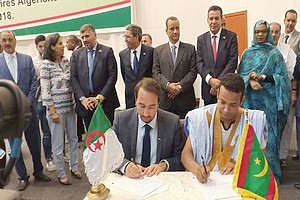Conseil d’affaires algéro-mauritanien: signature de 9 accords de coopération