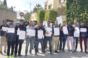 Sit-in des étudiants mauritaniens en Tunisie pour réclamer le paiement de leurs bourses
