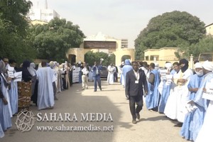 Mauritanie : sit-in des professeurs du secondaire pour demander l’amélioration de leurs conditions