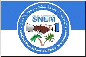 Communiqué du SNEM contre l’annulation des bourses des étudiants mauritaniens à l’étranger