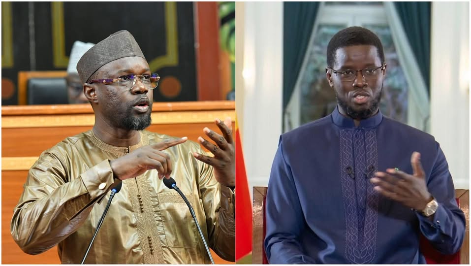 Sénégal: le président Bassirou Diomaye Faye met fin aux fonctions du Premier ministre Ousmane Sonko