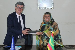 Signature d'une Subvention de l'UE au Conseil régional de Nouakchott et la Fondation Action contre la faim (Espagne) 